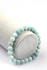 Amazonit Doğal Taş Bileklik 8mm