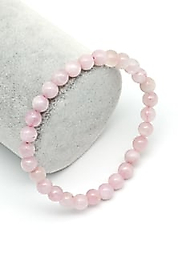 Kunzit Doğal Taş Bileklik 8 mm Küre