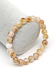 Sitrin Doğaltaş Bileklik 8 mm Küre