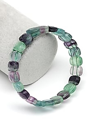 Florit Doğal Taş Bileklik 9 x 14 mm Rolex