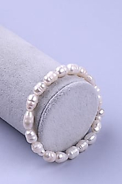 İnci Doğal Taş Bileklik 6 x 10