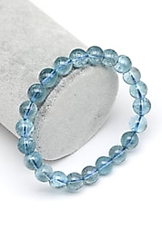 Topaz Doğaltaş Bileklik 8 mm Küre