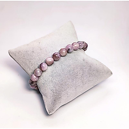 Kunzit Doğal Taş Bileklik 8mm