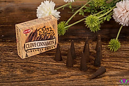 Clove Cınnamon Konik Tütsü