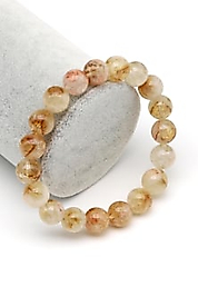 Sitrin Doğaltaş Bileklik 10 mm Küre