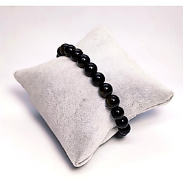 Siyah Turmalin Doğal Taş Bileklik 8mm