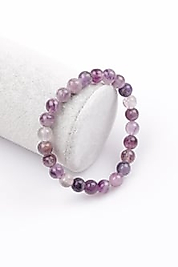 Florit Doğal Taş Bileklik 8 mm Küre