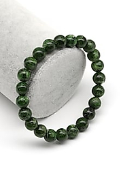 Diopsit Doğal Taş Bileklik 8 mm Küre