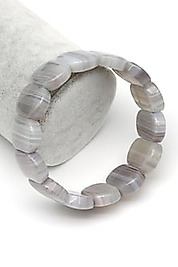 Akik Doğal Taş Bileklik  15 x 21 Roleks Bileklik