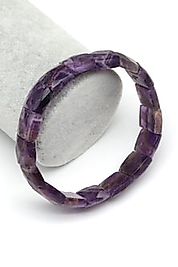 Ametist Doğal Taş Bileklik 13 x  15 Rolex