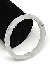 Ay Taşı Doğal Taş 9 x 12  mm Rolex Bileklik